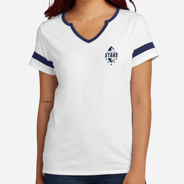 Ladies Halftime Notch Neck Tee Thumbnail