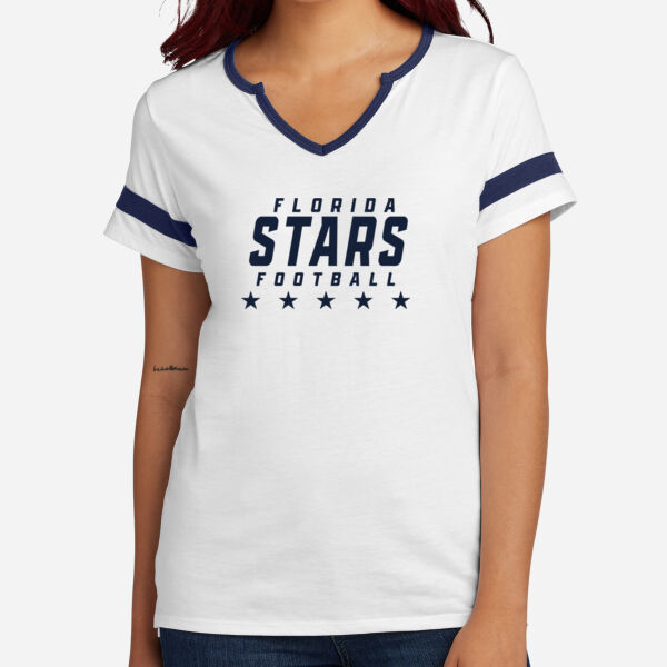 Ladies Halftime Notch Neck Tee Thumbnail