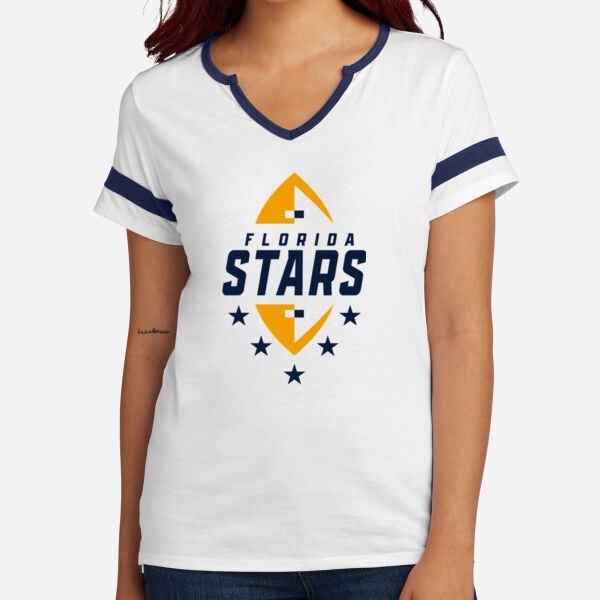 Ladies Halftime Notch Neck Tee Thumbnail